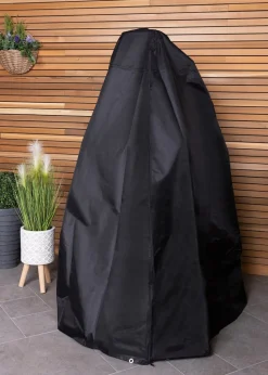 Charles Bentley Black Rattan Swing Seat Cover