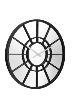 Charles Bentley Buttermere Indoor Outdoor Mirrored Skeleton Wall Clock