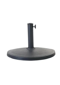Charles Bentley Concrete Parasol Half Base for Half Canopy Umbrella
