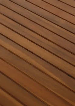 Charles Bentley FSC Acacia Hardwood Rectangular Folding Table (H74cm x W120cm x D70cm)