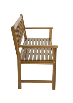 Charles Bentley FSC Acacia Outdoor Garden Storage Box (H36cm x W46cm x L110cm)