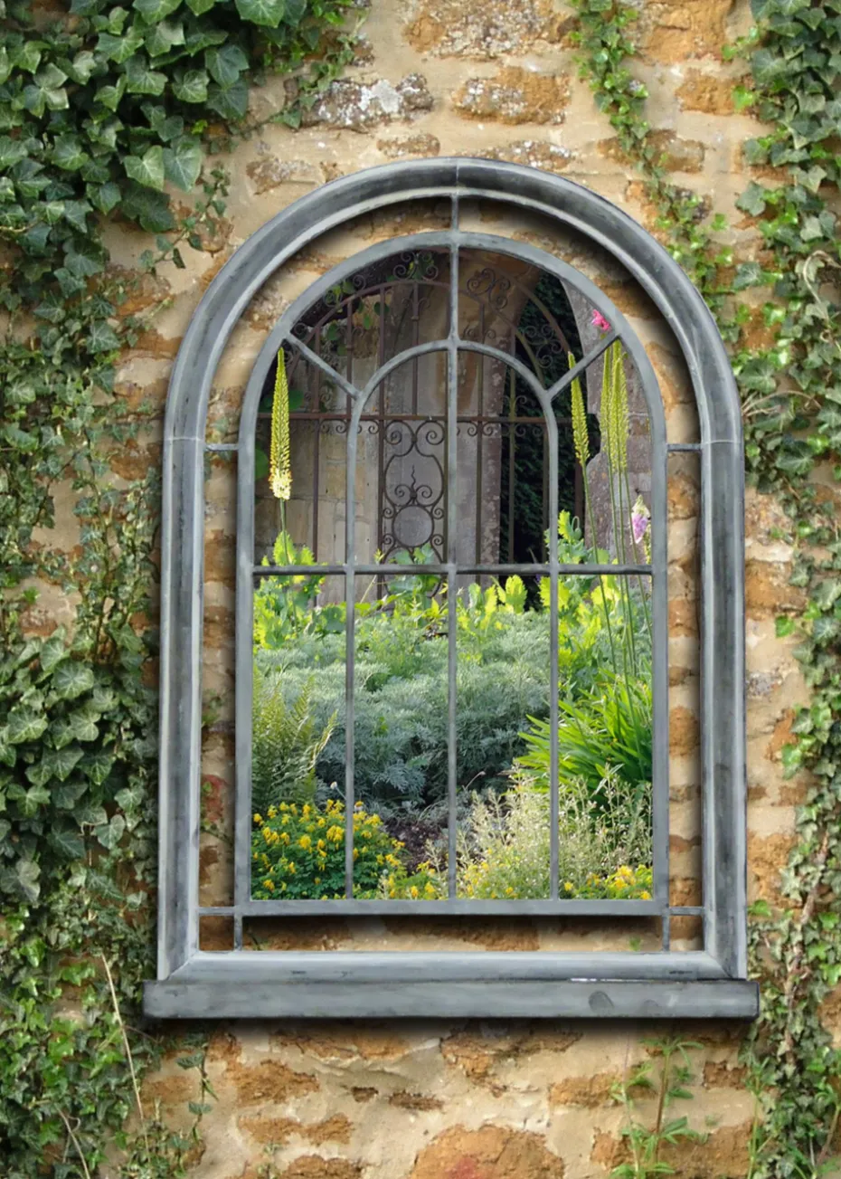 Charles Bentley Garden Berlin Arch Mirror (75cm x 51cm x 11cm)
