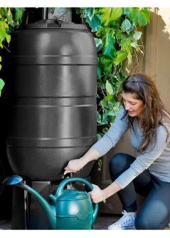 Charles Bentley Garden Round Plastic Water Butt Set