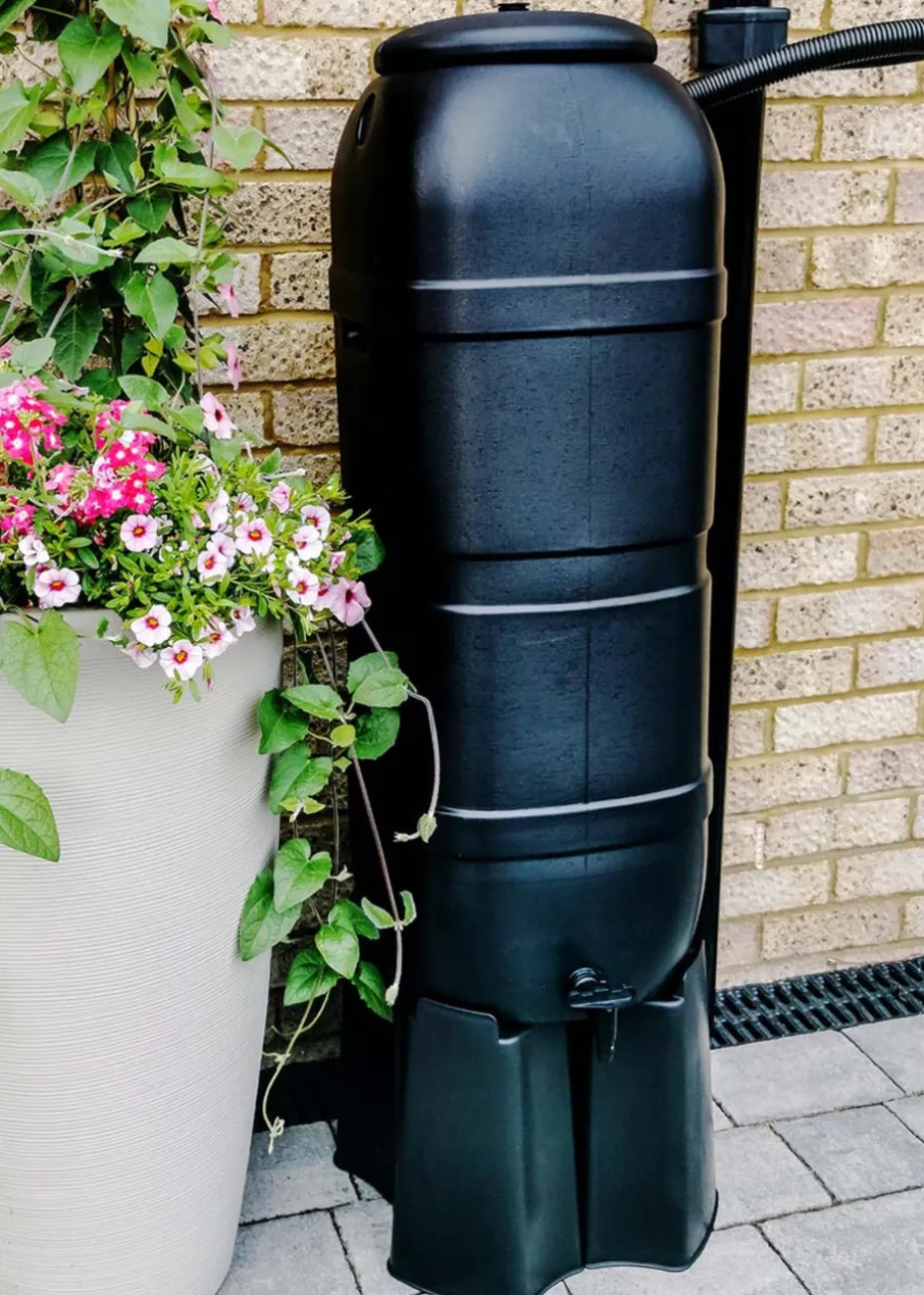 Charles Bentley Garden Round Plastic Water Butt Set