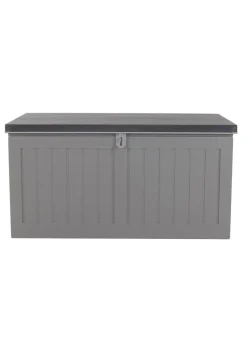 Charles Bentley Grey Outdoor Plastic Storage Box
