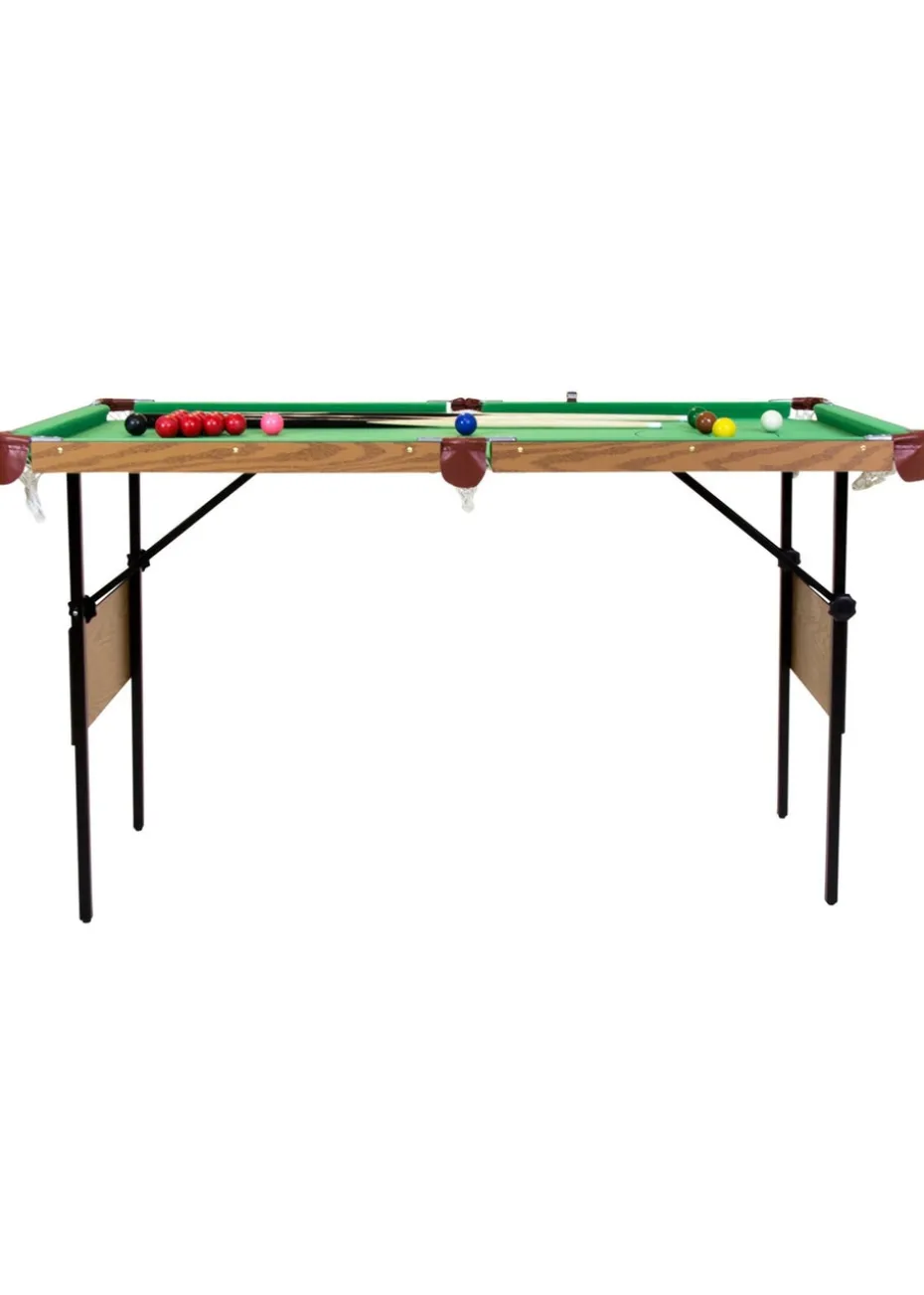 Charles Bentley 6in Pool Table Green (4ft)