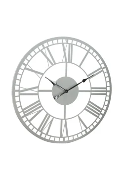 Charles Bentley Malham Indoor Outdoor Round Skeleton Wall Clock (Dia. 90cm)