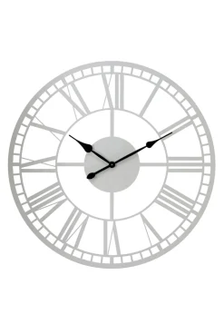 Charles Bentley Malham Indoor Outdoor Round Skeleton Wall Clock (Dia. 90cm)