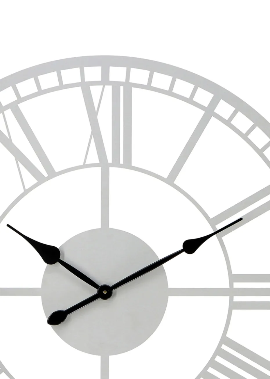 Charles Bentley Malham Indoor Outdoor Round Skeleton Wall Clock (Dia. 90cm)