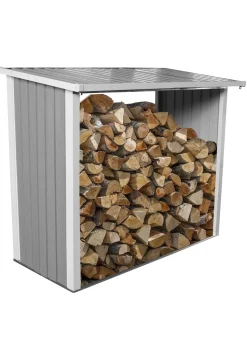 Charles Bentley Metal Log Wood Store Shed