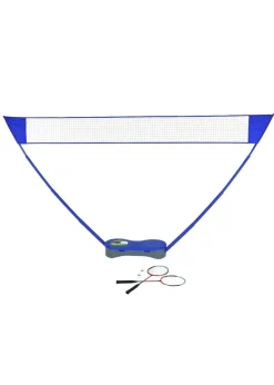 Charles Bentley Multi Sports Collection 2 Player Badminton Set with Tennis Net