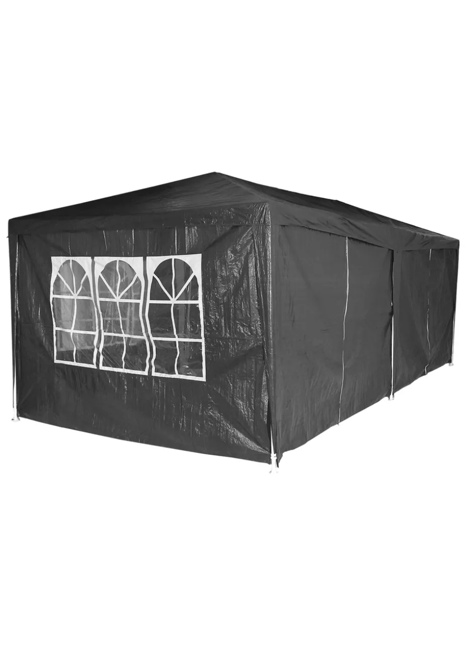 Charles Bentley Party Tent Gazebo Large Showerproof Marquee (D3m x W6m)