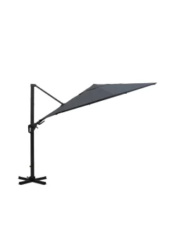 Charles Bentley  Premium Quality Cantilever Umbrella Parasol Grey