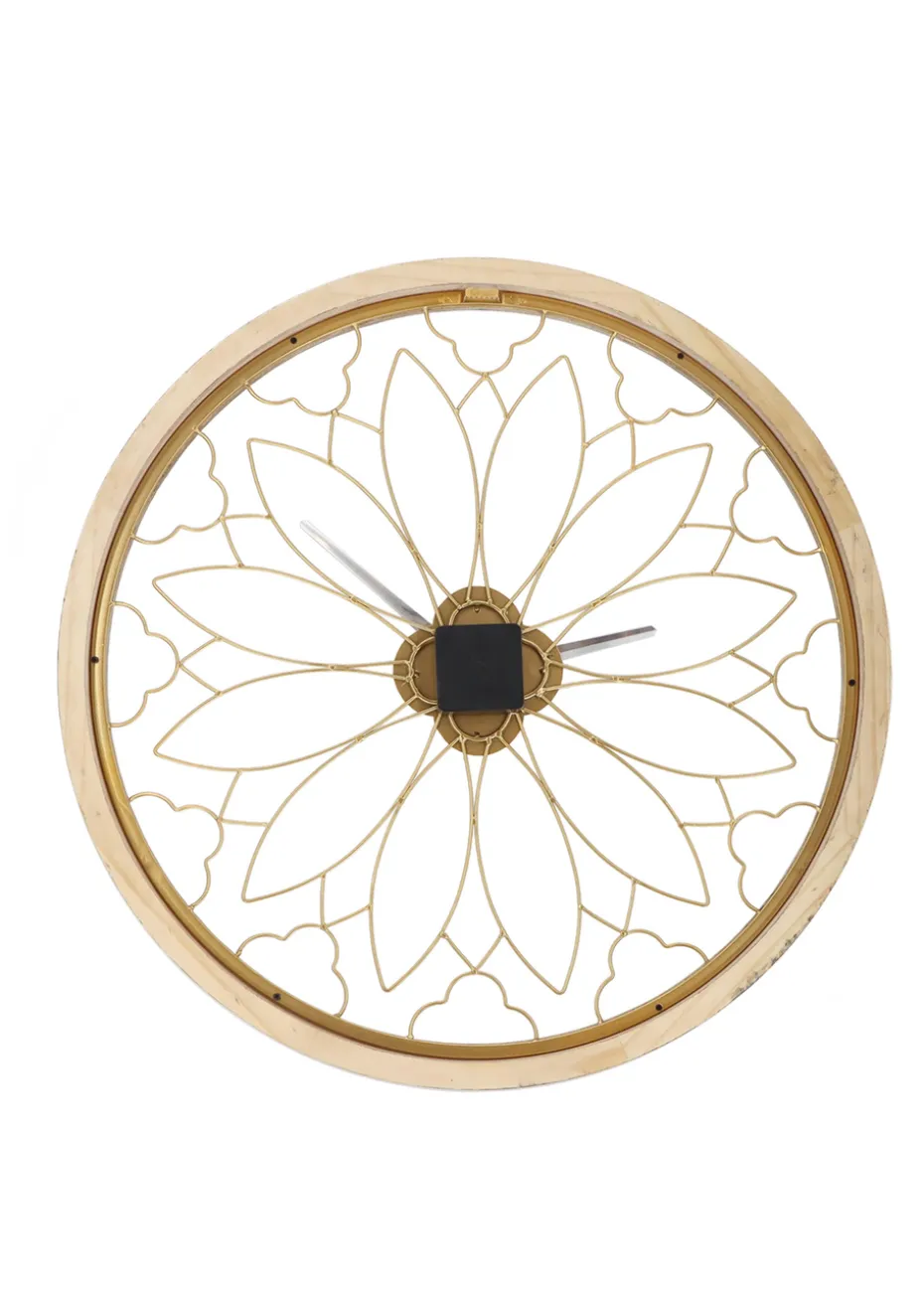 Charles Bentley Ullswater Indoor Outdoor Round Skeleton Wall Clock (Dia. 60cm)