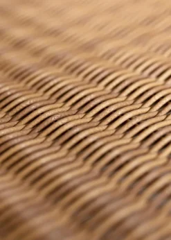 Charles Bentley Zanzibar 2 Seater Natural Garden Bench (H77 x D67cm x W118cm)