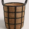 Check Woven Basket