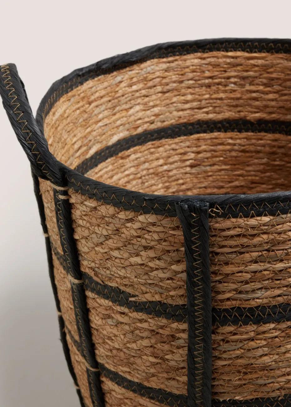 Check Woven Basket