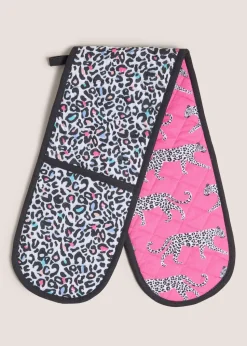 Cheetah Oven Gloves