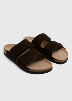 Chocolate Suede Cactus Slider