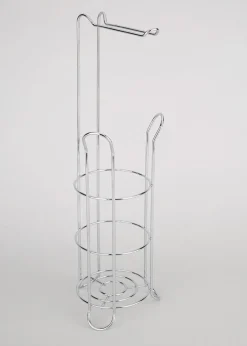 Chrome Toilet Roll Holder (61cm x 44cm)