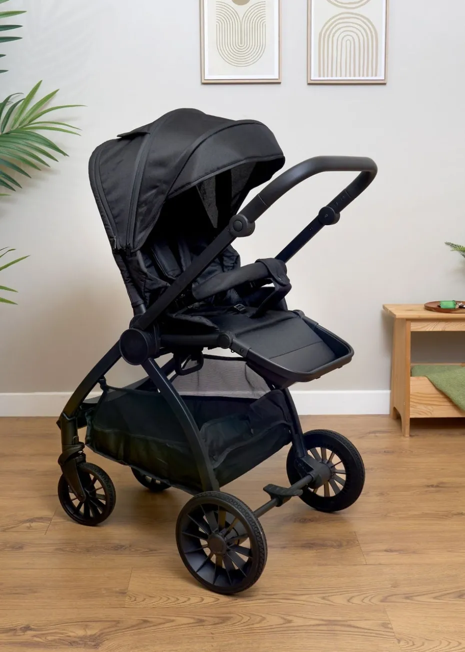 Clair de Lune Black Urban Explorer 2 in 1 Travel System