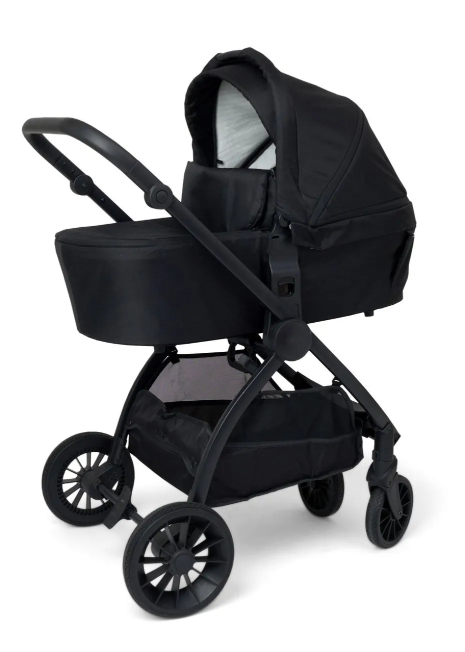 Clair de Lune Black Urban Explorer 2 in 1 Travel System