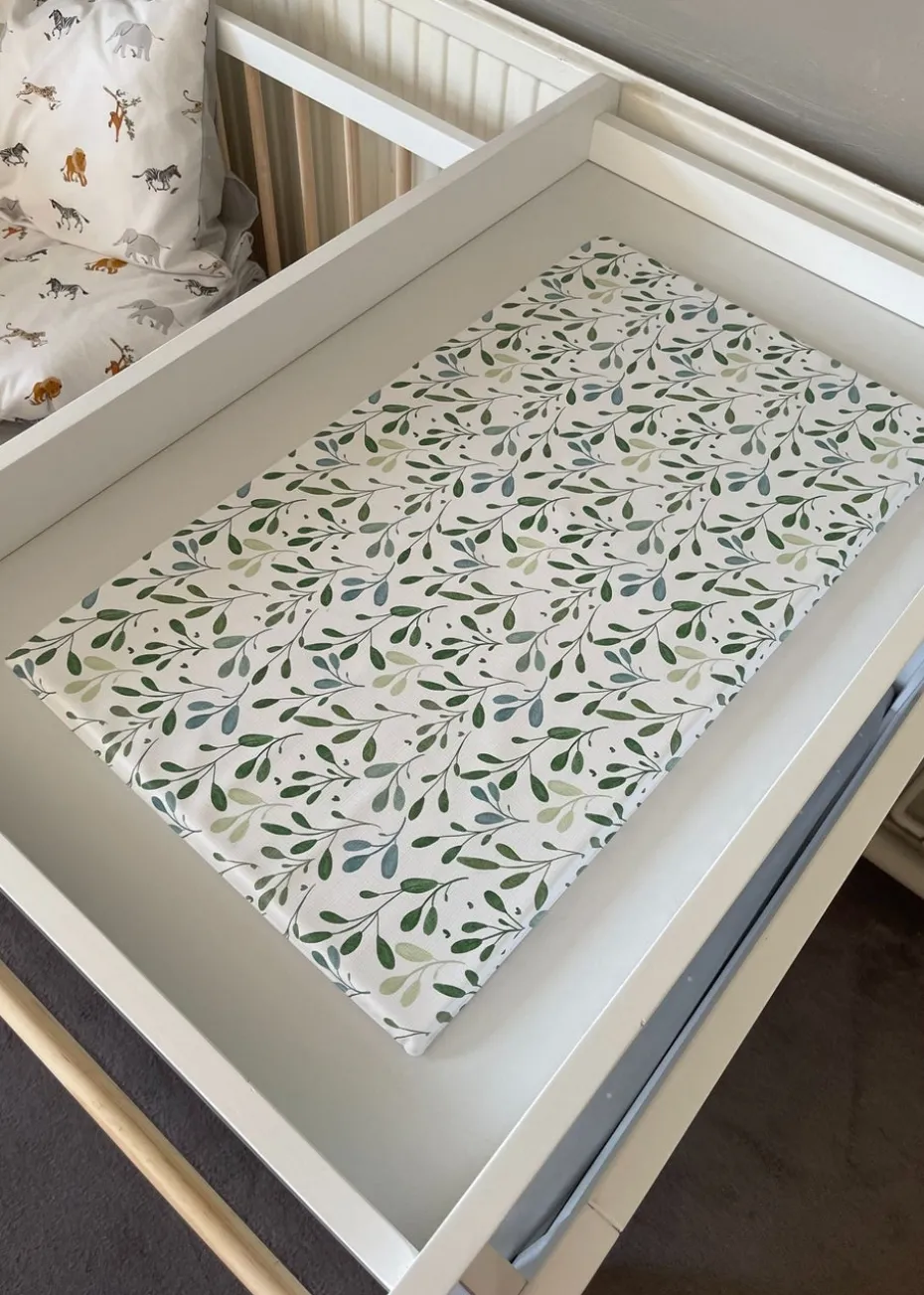 Clair de Lune Green Olive Foldable Changing Mat