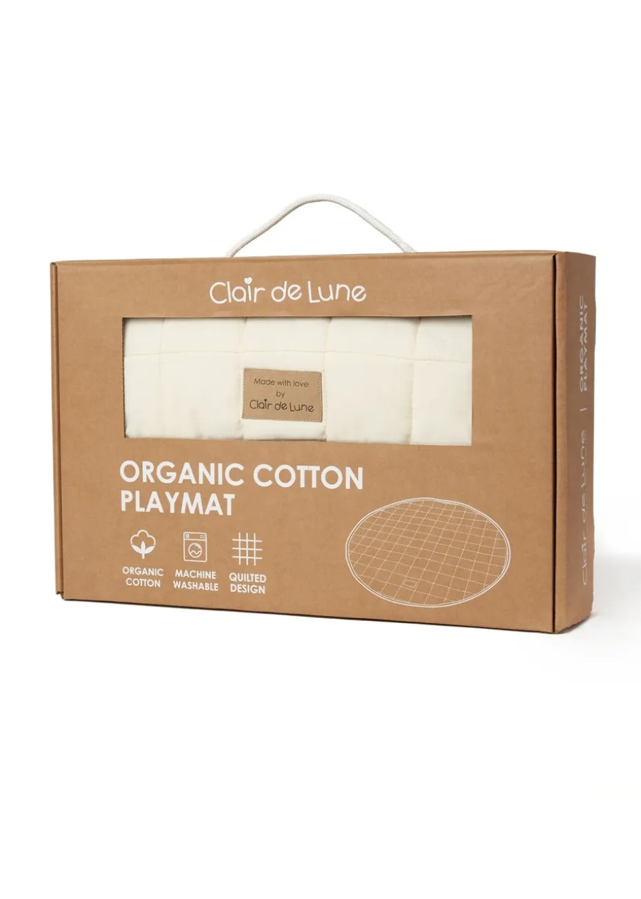 Clair de Lune Organic Cream Play Bundle Mat & Gym