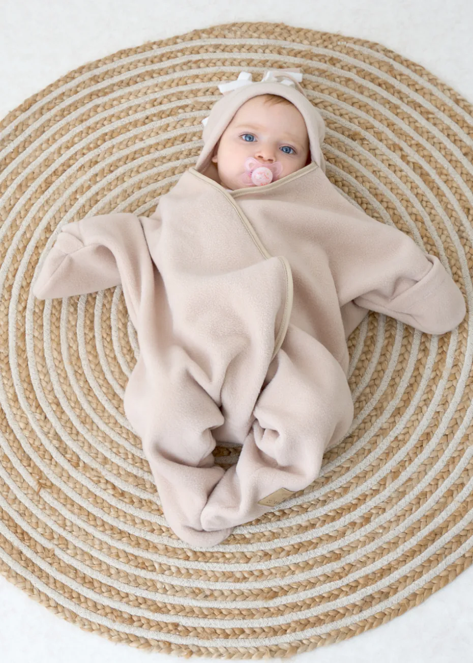 Clair de Lune Star Fleece Baby Wrap Blanket 6-12 Months