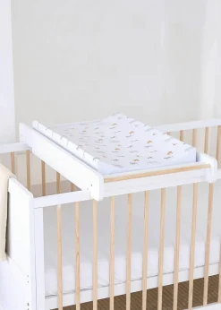 Clair de Lune White Essential Cot Top Changer