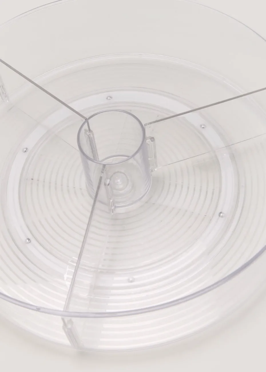 Clear Deep Divided Turntable (30cm)