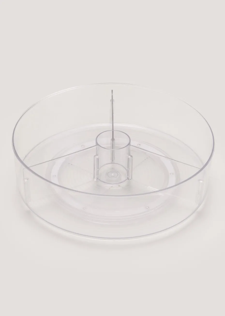 Clear Deep Divided Turntable (30cm)