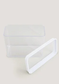 Clear Lid Wide Food Storage
