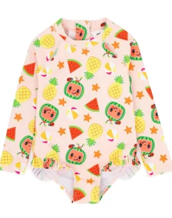 Cocomelon Kids Pink Swimsuit (12 Months-6 Years)