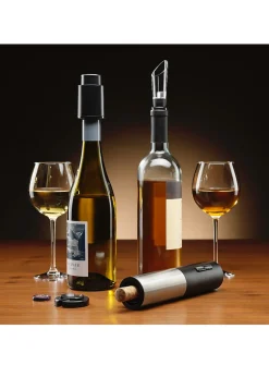 Connoisseur Creations Black Wine Connoisseur Set