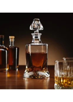 Connoisseur Creations Clear Twisted Decanter