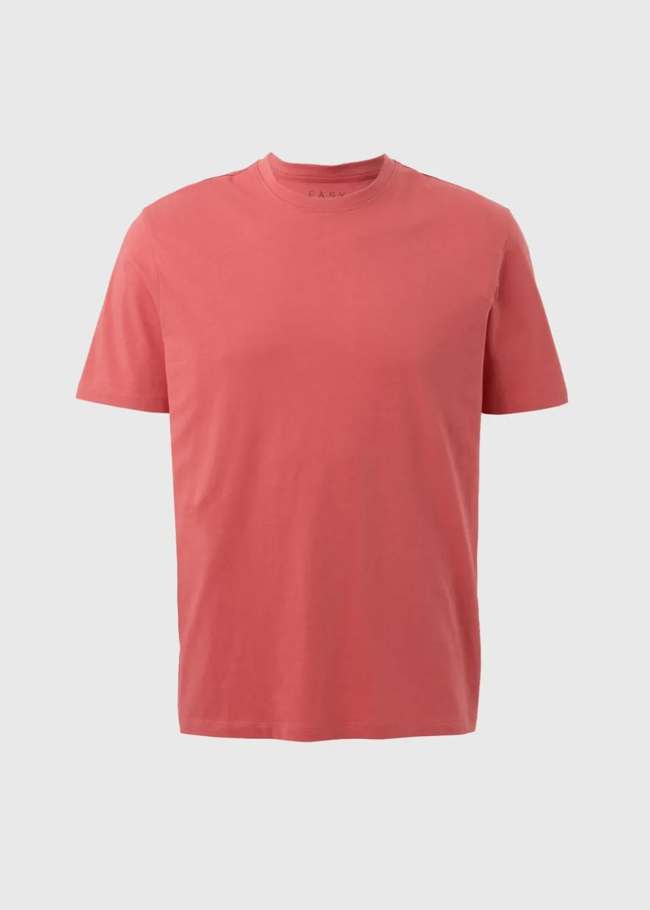 Coral Essential Crew Neck T-Shirt