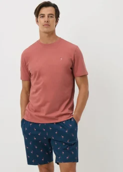 Coral Flamingo Pyjama Set