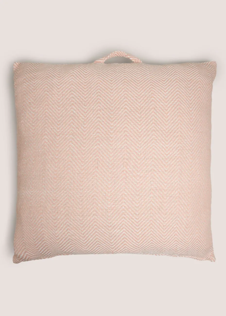 Coral Geo Floor Cushion