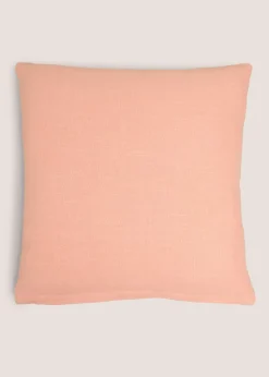 Coral Ornate Embroidery Cushion