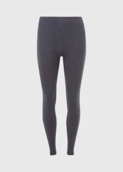 Cotton Legging in Charcoal