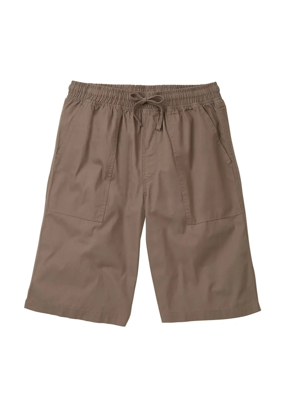 Cotton Traders Bark Cotton Pull On Shorts