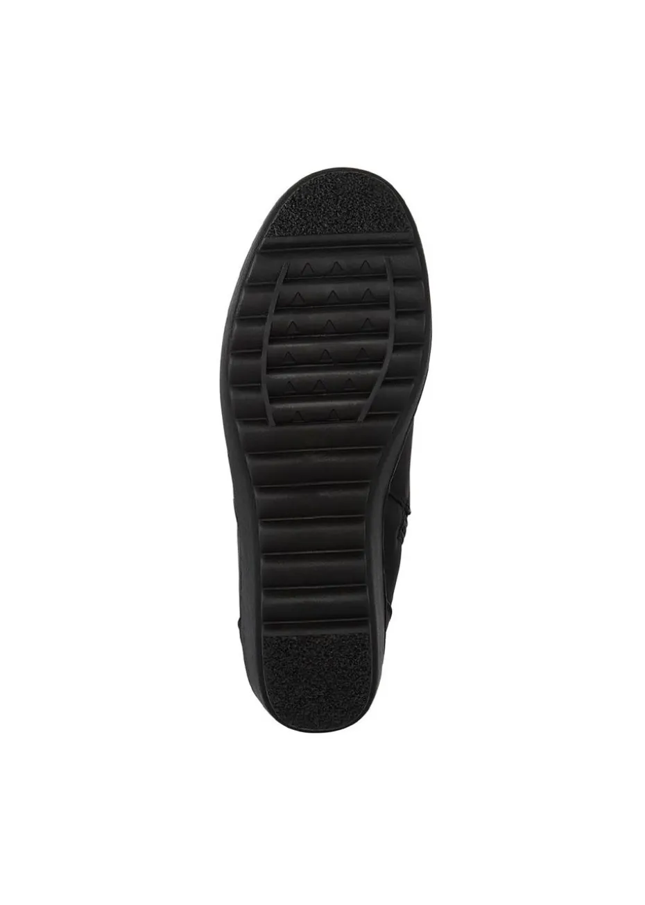 Cotton Traders Black Core Comfort Flexisole Boots