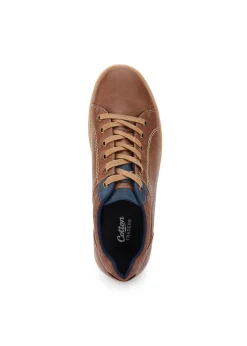 Cotton Traders Chestnut Lace Up Trainers