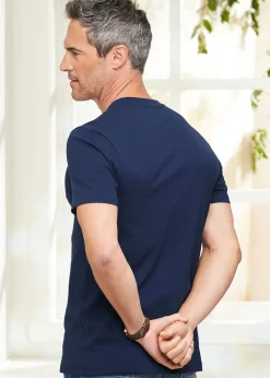 Cotton Traders Dark Sky Printed T-Shirt