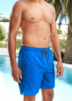 Cotton Traders Deep Cobalt Swimshorts