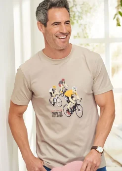 Cotton Traders Fawn Printed T-Shirt