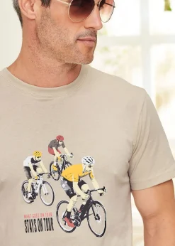 Cotton Traders Fawn Printed T-Shirt