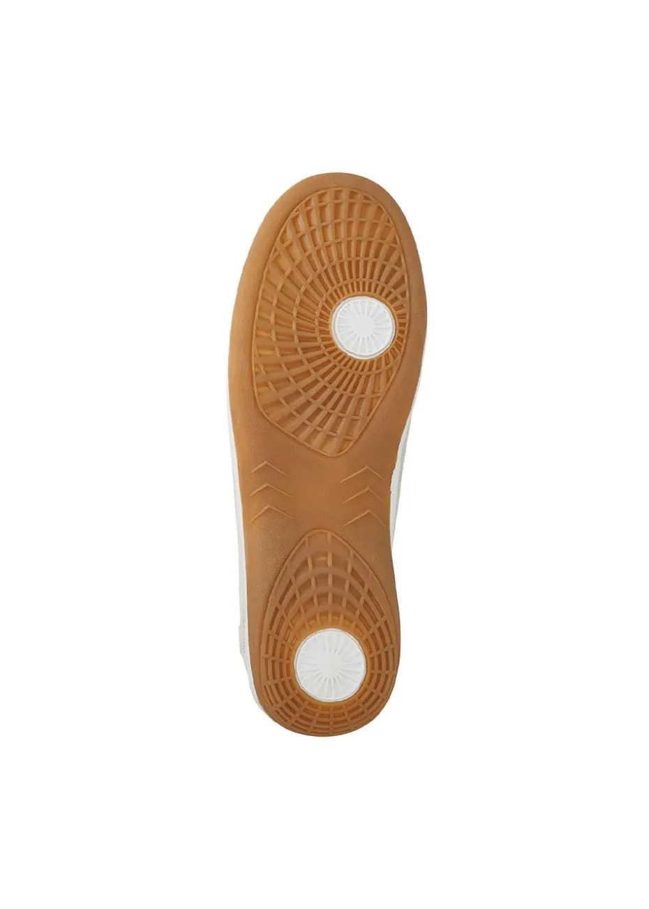 Cotton Traders Linen Suede Front Zip Leisure Flex Trainers