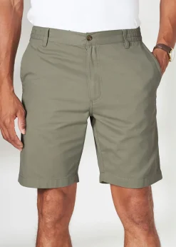 Cotton Traders Meadow Flat Front Comfort Shorts